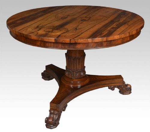 

William IV Rosewood Breakfast Table