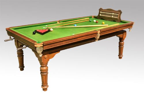 E J Riley of Accrinton Quarter Size Snooker/ Dining Table