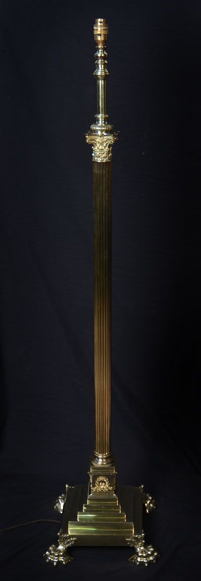 Brass Standard Lamp