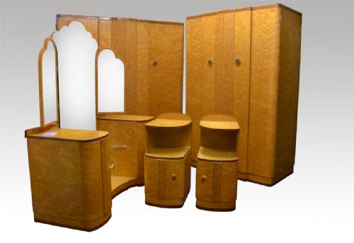 Art Deco Bedroom Suite Attributed to Epstein