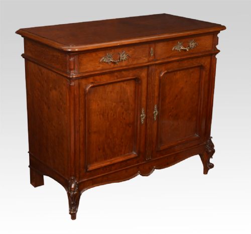 French Mahogany Side Cabinet