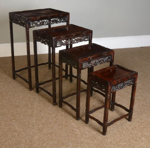 Chinese Nest of Four Tables