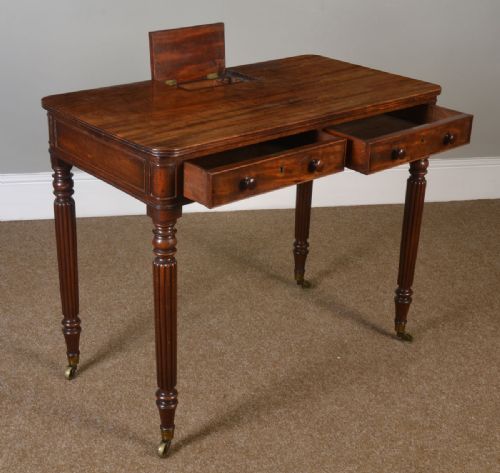 Regency Mahogany Chamber Writing Table