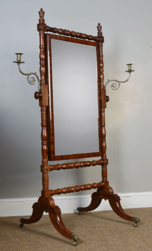 Regency Cheval Mirror