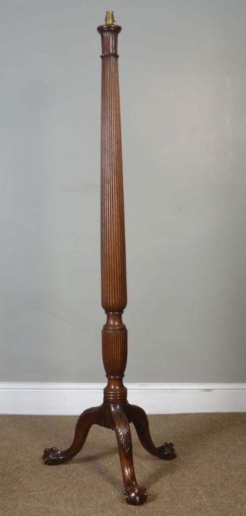 Mahogany Standard Lamp