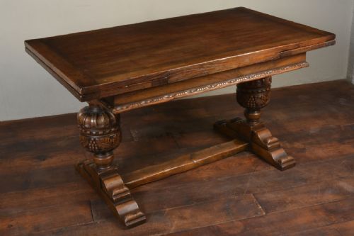 Oak Draw Leaf Refectory Table