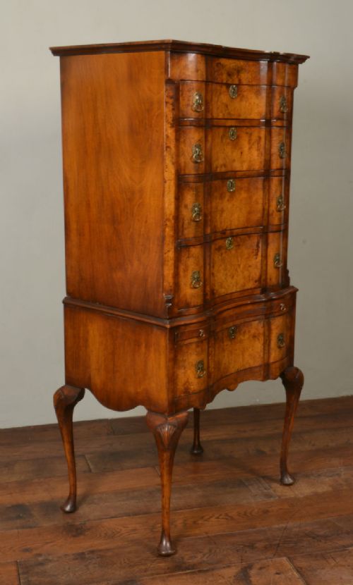 Walnut Chest on Stand