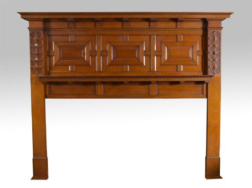 Arts and Crafts Oak Fire Surround
