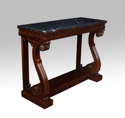 George IV Rosewood Console Table