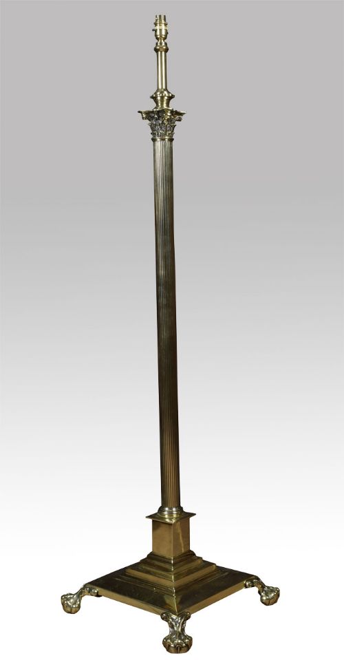 Brass Standard Lamp
