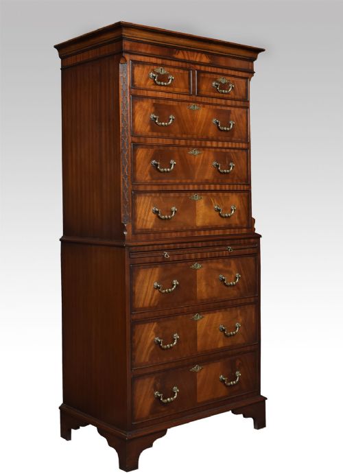 Mahogany Chest on Chest / Tallboy