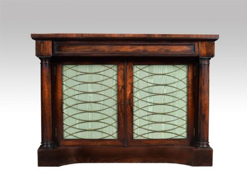 Regency Rosewood Two Door Chiffonier