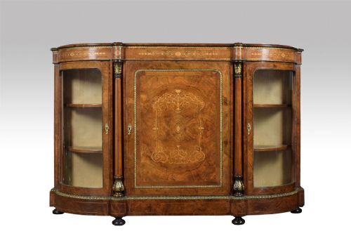 Figured Walnut Credenza