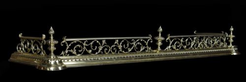 Victorian Brass Fender