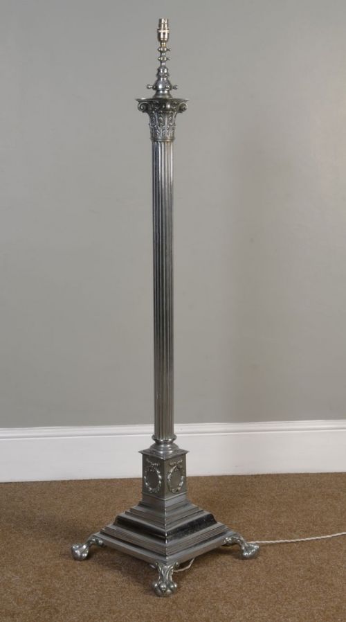 Chromium Plated Standard Lamp