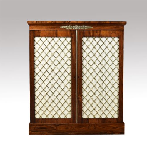 Regency Rosewood Two Door Chiffonier