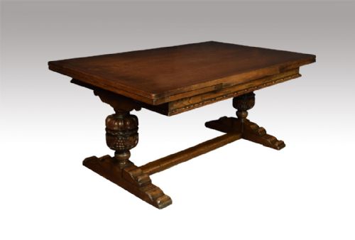 Large Oak Refectory Dining Table