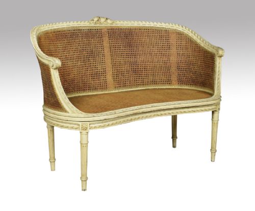 French Louis XVI Style Canape Settee