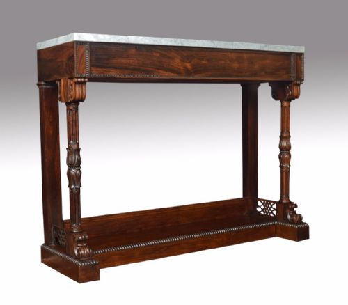 Regency Rosewood Console Table