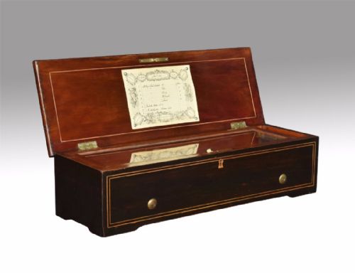 Cylinder Musical Box by Lecoultre Freres