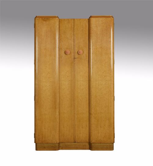 Art Deco Two Door Wardrobe
