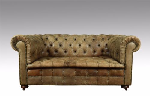 Leather Chesterfield