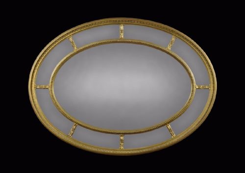 Edwardian Gilt Wall Mirror