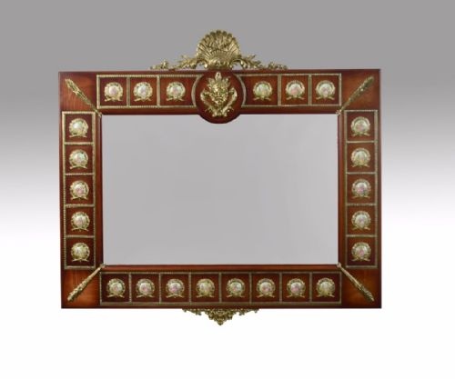 Louis XVI Revival Wall Mirror by H & L Epstein