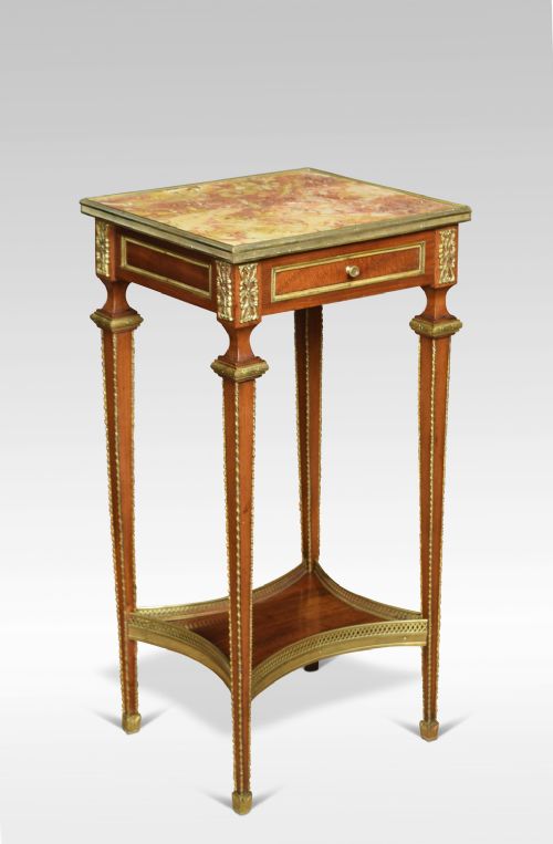Louis XVI Style Mahogany Purple Heart Guéridon
