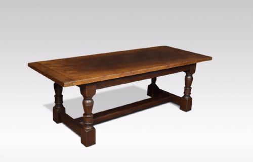 Large Oak Refectory Dining Table