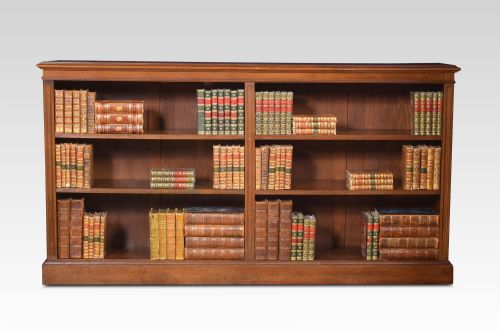 Oak Open Bookcase