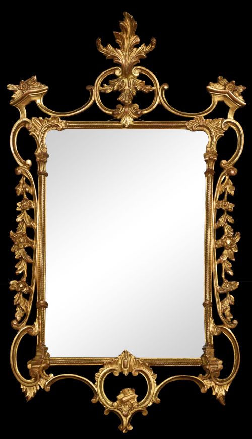 Rococo Revival Giltwood Mirror