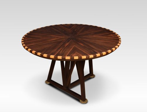 Coromandel Inlaid Breakfast Table