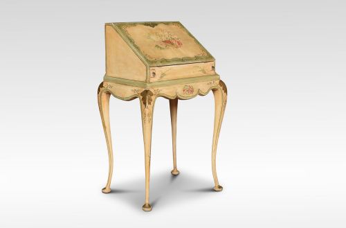 Polychrome Decorated Bureau