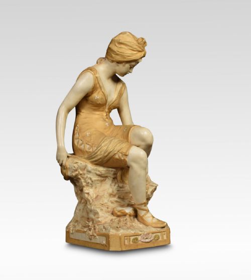 Royal Dux Porcelain Figure
