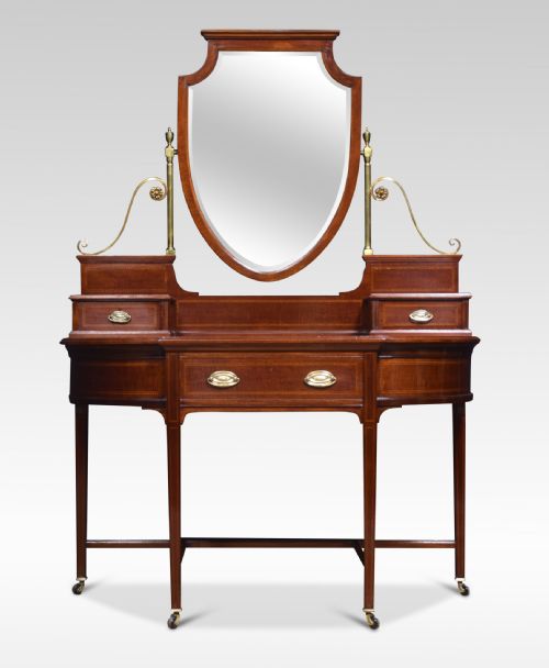 Sheraton Revival Mahogany Dressing Table
