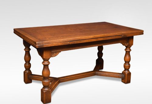 Oak Draw Leaf Refectory Table