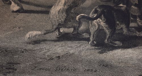 ETCHING BY DAVID WILKIE ENTITLED THE CHELSEA PENSIONERS READING THE WATERLOO DISPATCH - ADDITIONAL PHOTO 2