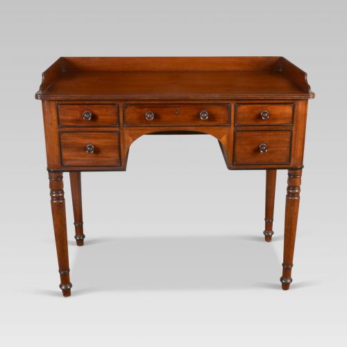 19th Century Mahogany and Ebonised Writing Table