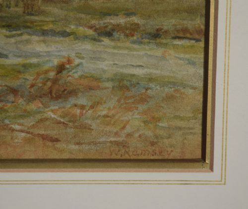 W RAMSEY WATERCOLOUR - ADDITIONAL PHOTO 1