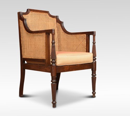 Regency Style Bergere Armchair