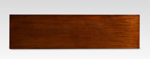 MAHOGANY TWO DOOR GLAZED BOOKCASE - ADDITIONAL PHOTO 5