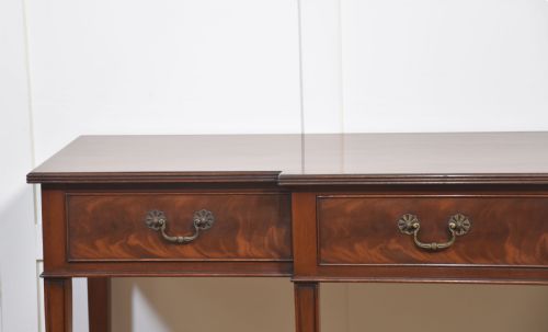 LARGE MAHOGANY HALL TABLE - ADDITIONAL PHOTO 1