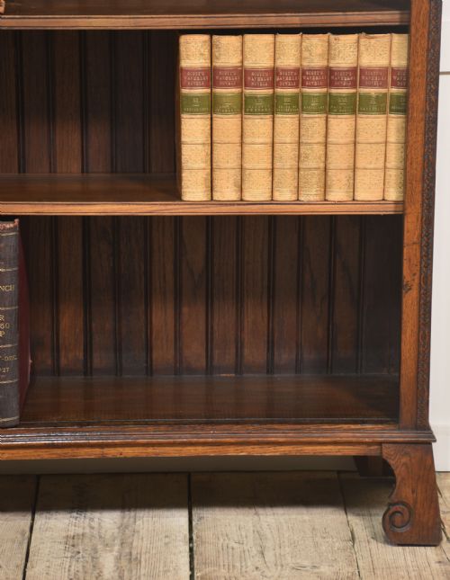 OAK OPEN BOOKCASE - ADDITIONAL PHOTO 4