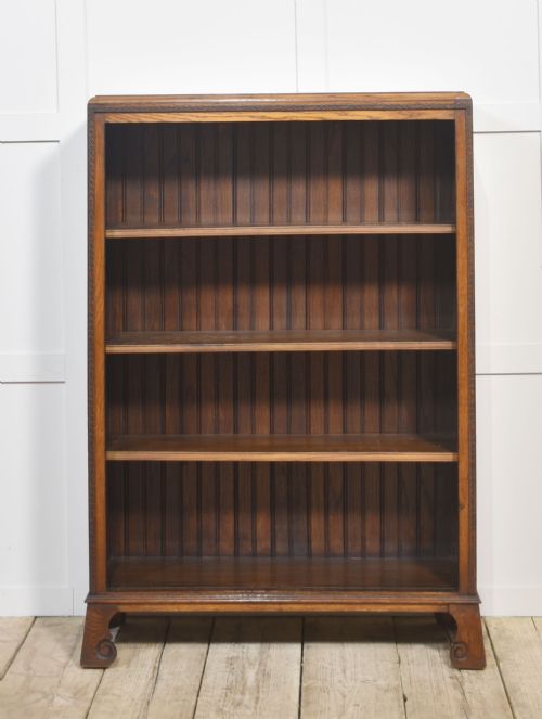 OAK OPEN BOOKCASE - ADDITIONAL PHOTO 7