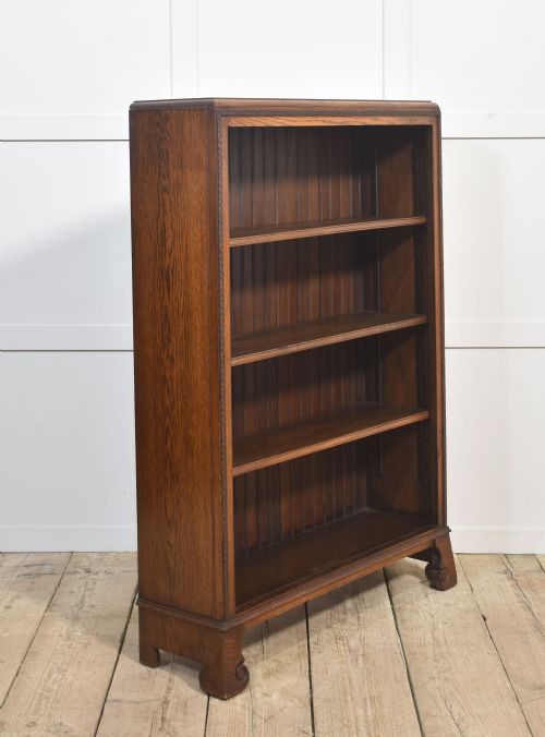 OAK OPEN BOOKCASE - ADDITIONAL PHOTO 9