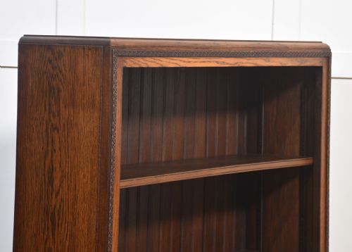 OAK OPEN BOOKCASE - ADDITIONAL PHOTO 10