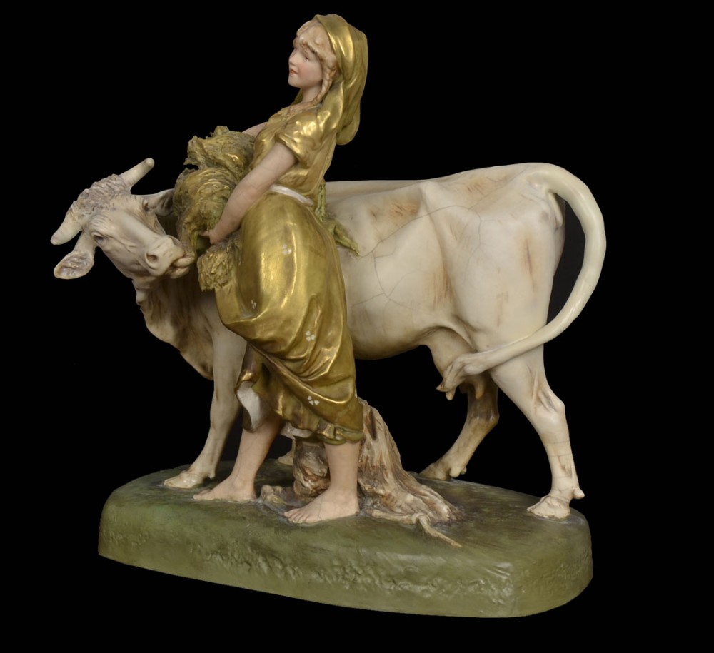 Large Royal dux figure 