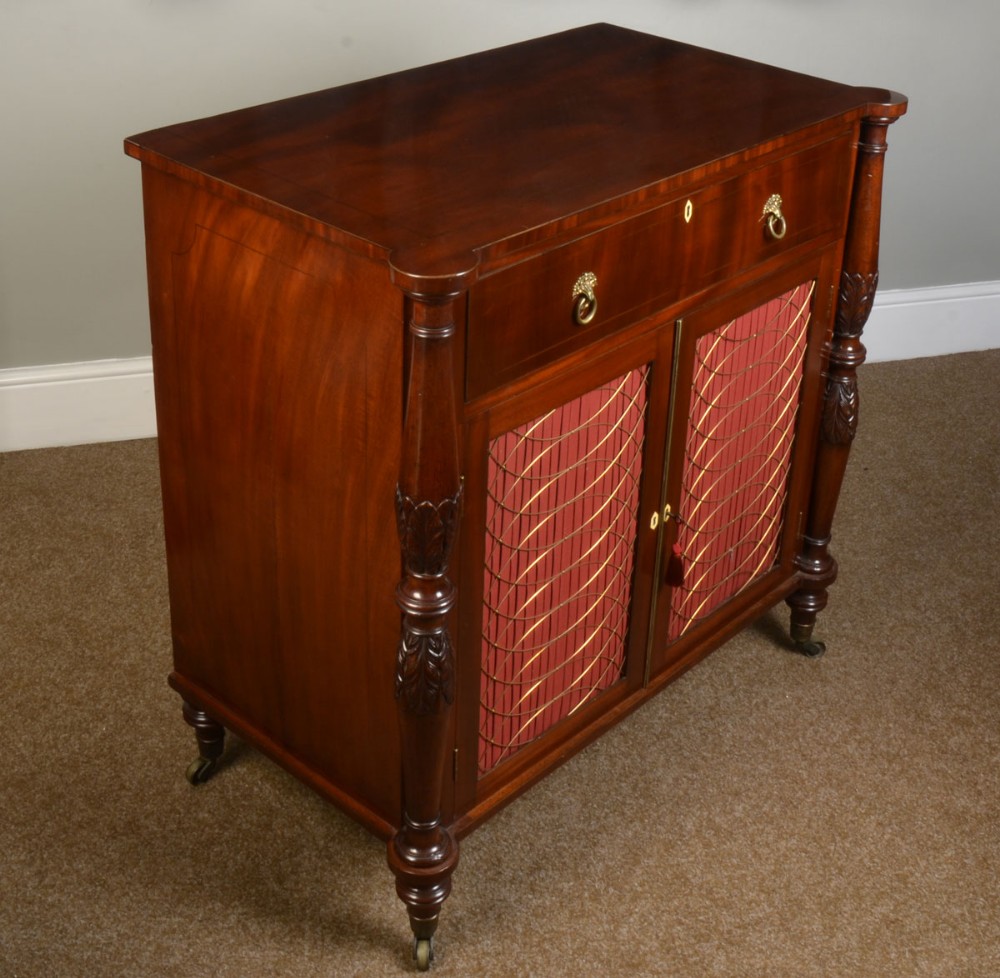 Regency mahogany chiffonier