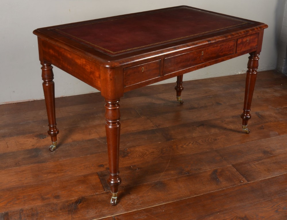 mahogany William IV writing table 